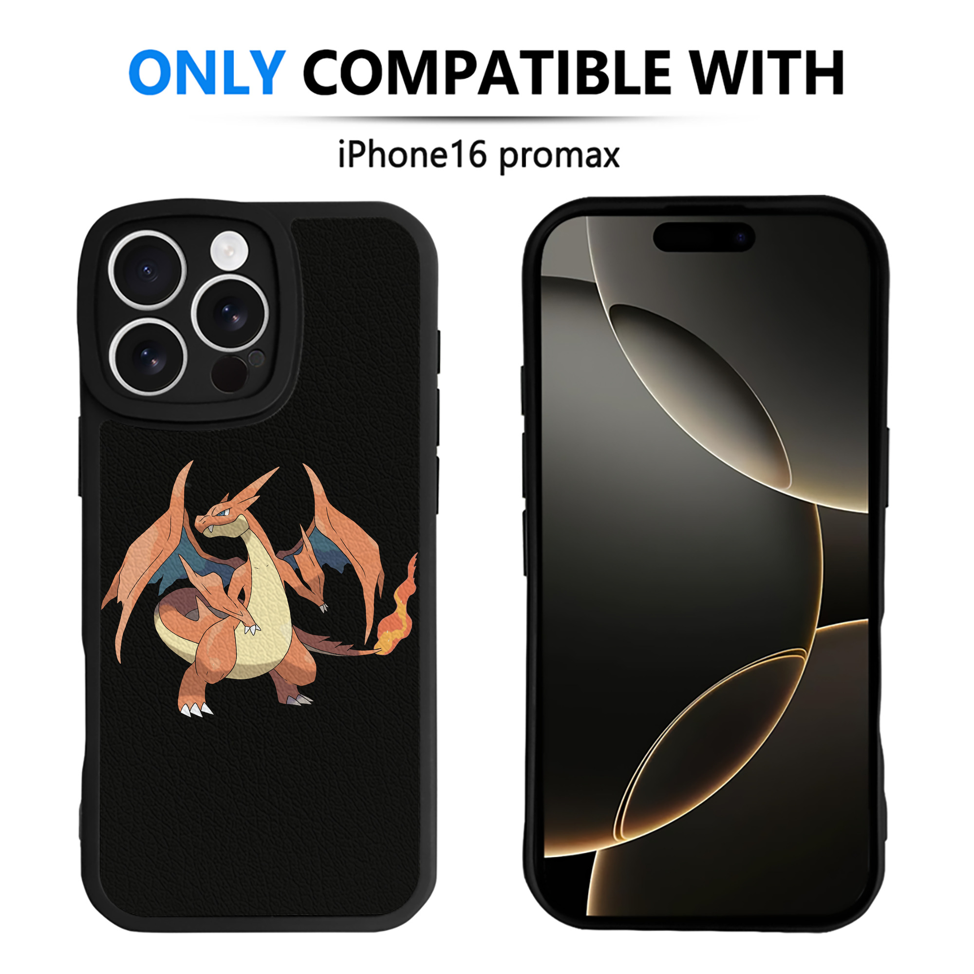 （画像用） ポケットモンスター Pokémon 【iPhone 16シリーズ対応】シリコンスマホケース（レザー調） 材質：シリコン